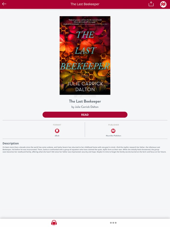 Macmillan Publishers iPad screenshot 2 - Book app