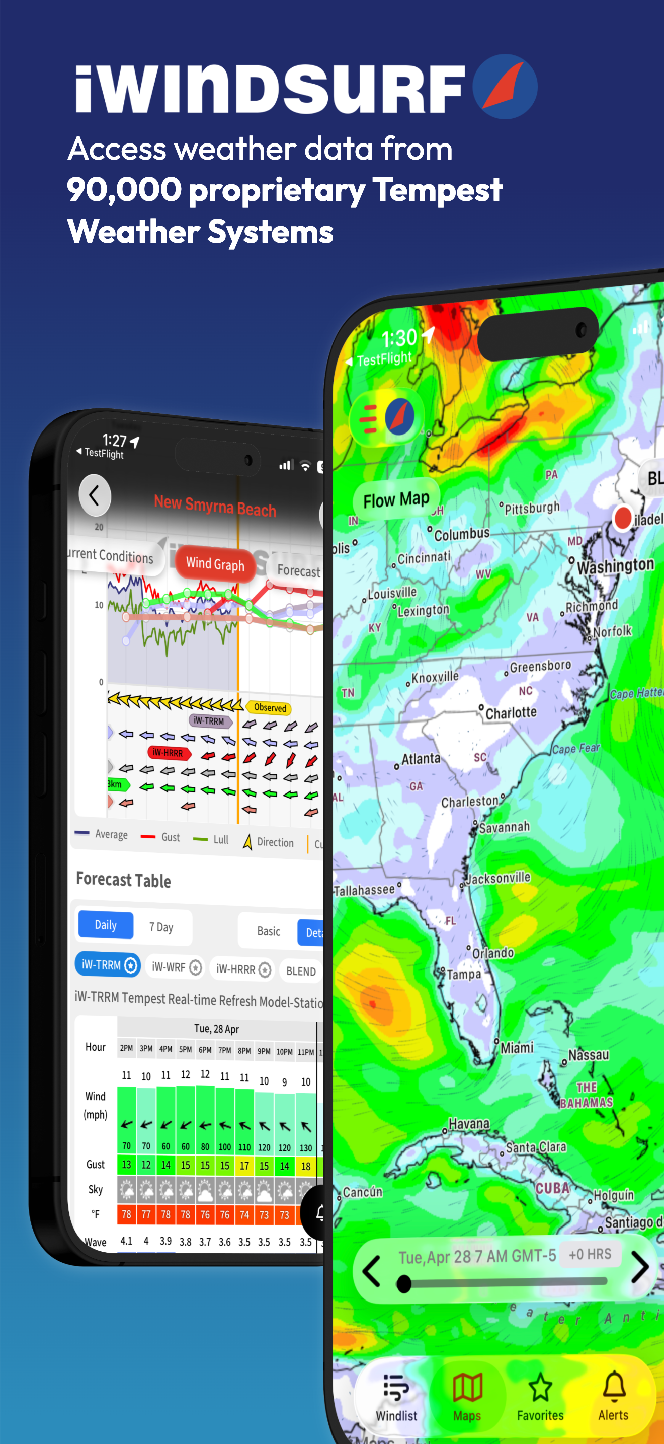 iWindsurf: Weather and Waves