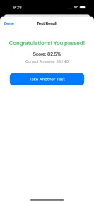 Driving Test-Drivers License screenshot
