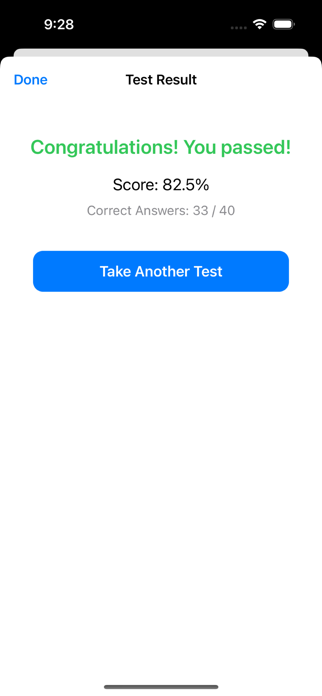 Driving Test-Drivers License Screenshot 3 of 4