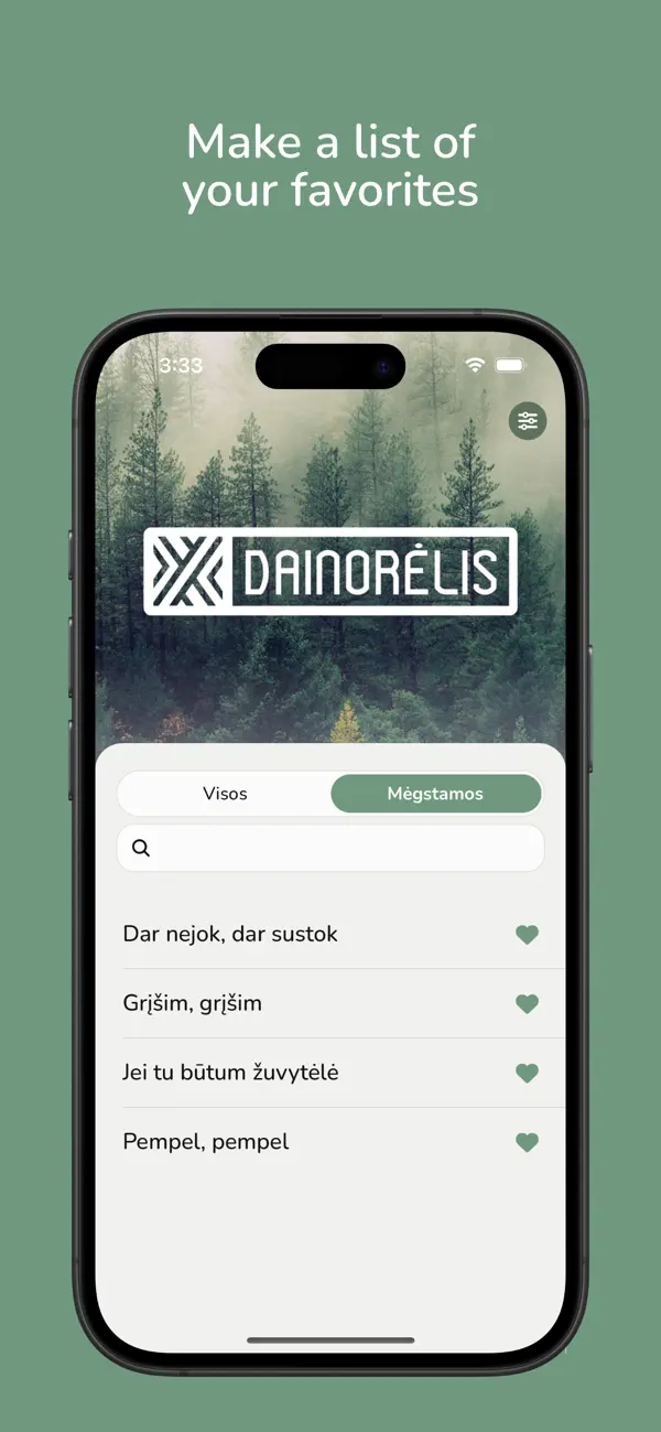 #4. Dainorėlis (iOS) โดย: Darius Cepulis