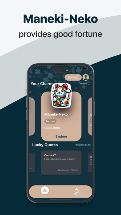 Lucky Charms App Screenshot