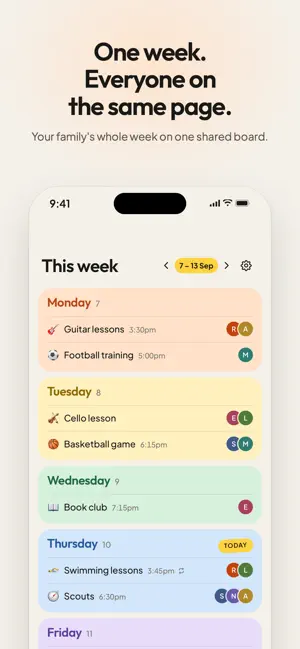 The Board: Family Schedule screenshot 1