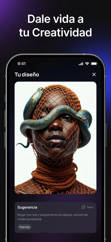 Hexa AI: Logo & Arte Generador screenshot 5 of 7