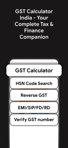 GST Calculator India - GST Tax screenshot