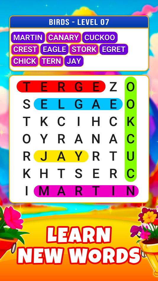 #1. Word Search: Find Hidden Word (iOS) 来自: Nirav Gabani
