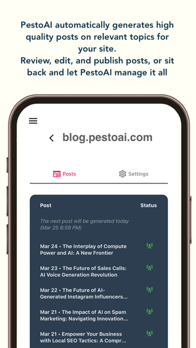 PestoAI Screenshot