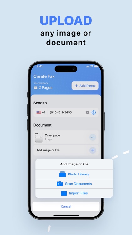 Easy Fax app: Simply Fax it