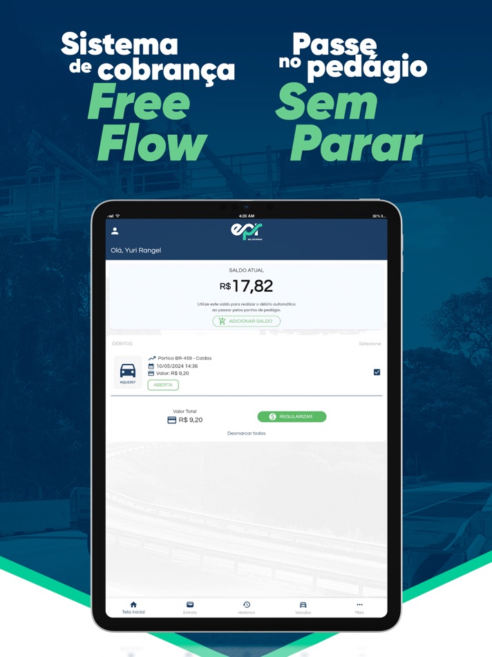 #3. EPR Pedágio Sem Cancela (iOS) 由: ALPDEX PROCESSAMENTO DE DADOS LTDA ME