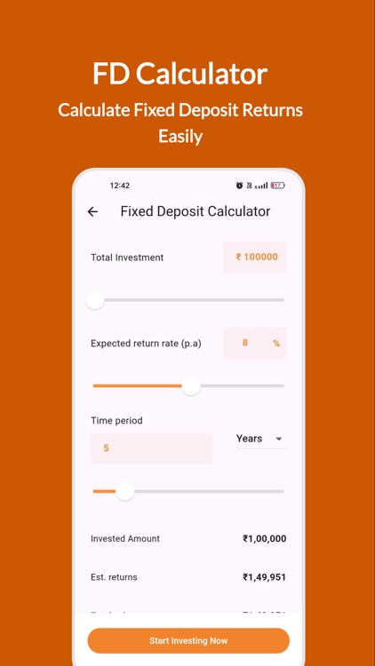 Financial Calculator: SIP, EMI screenshot-3