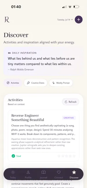 Ritual-OS screenshot 3