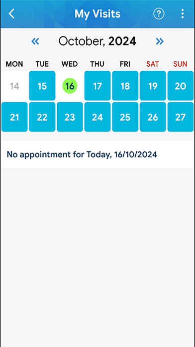 Homecare for Client Screenshot