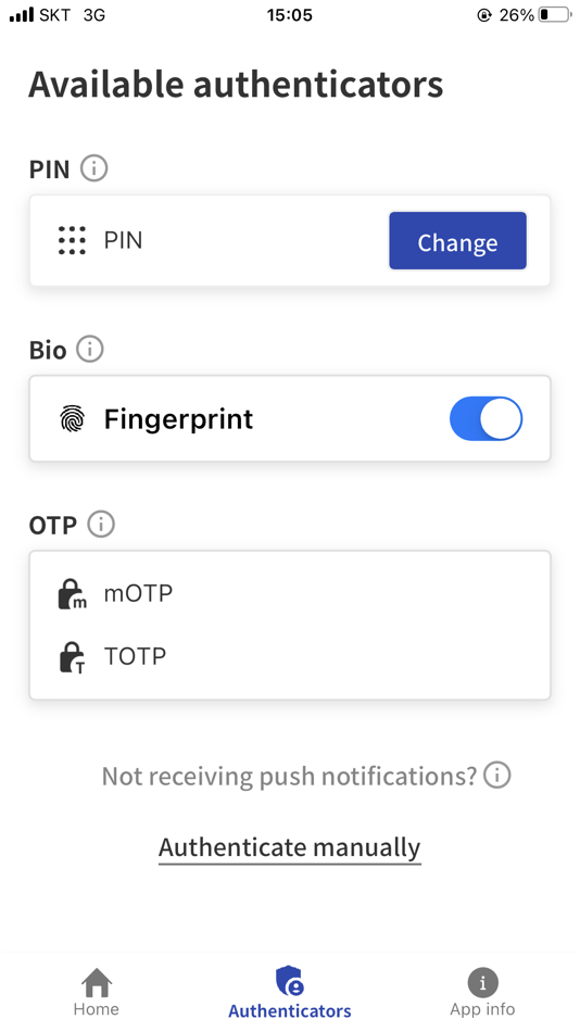 #3. SingleID Authenticator (iOS) 由: SAMSUNG SDS Co.,LTD