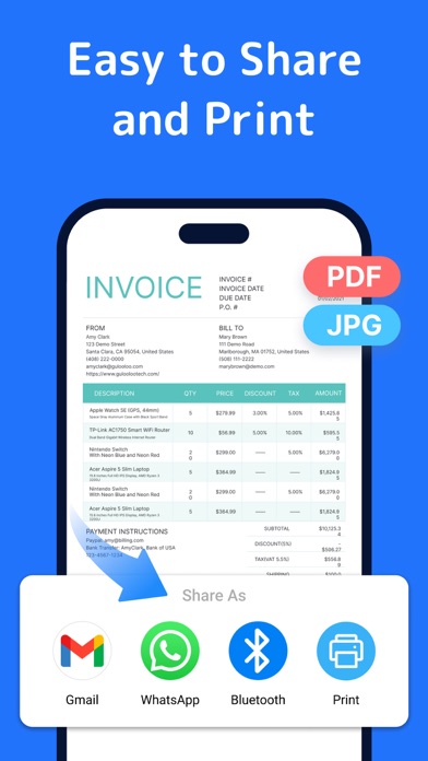 Invoice Maker App -InvoiceBase screenshot