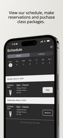 Village Fitness screenshot