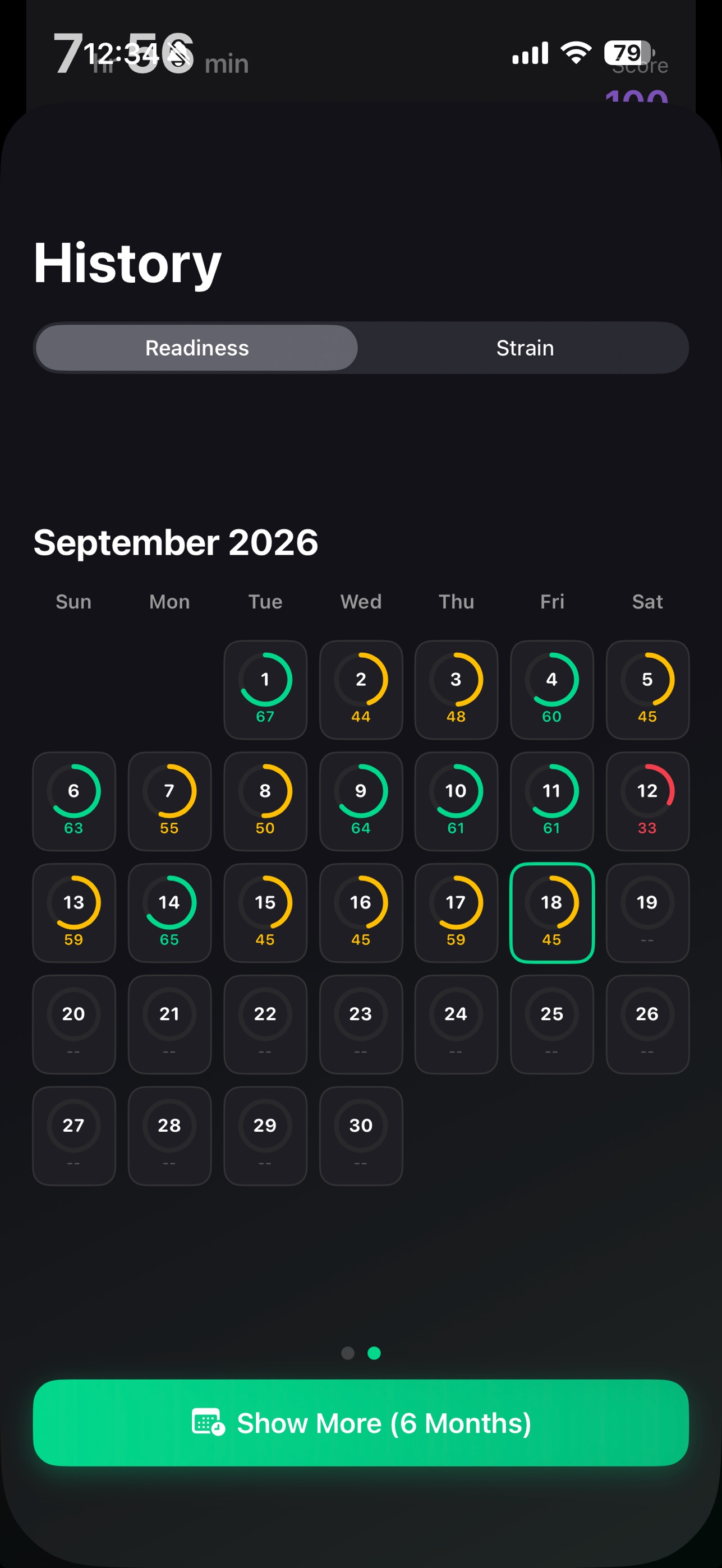 Screenshot 1 of Rheostat: HRV & Recovery