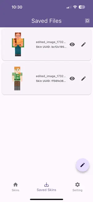 Skin Editor 3D for Minecraft screenshot 3