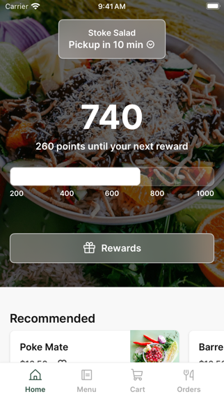 Stoke Salad app screenshot