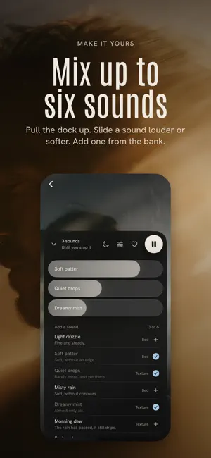 Tropf: Rain Sounds for Sleep screenshot 4