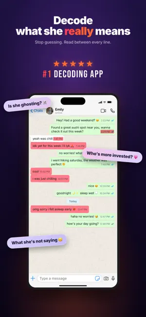 Unsaid: Message Decoder screenshot 1