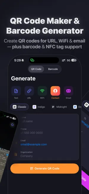 Barcode Generator: QR & NFC screenshot 4