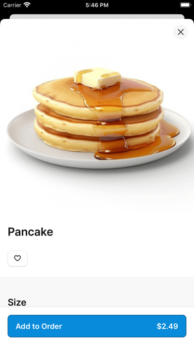 Barge Inn iPhone screenshot 4 - Food & Drink app