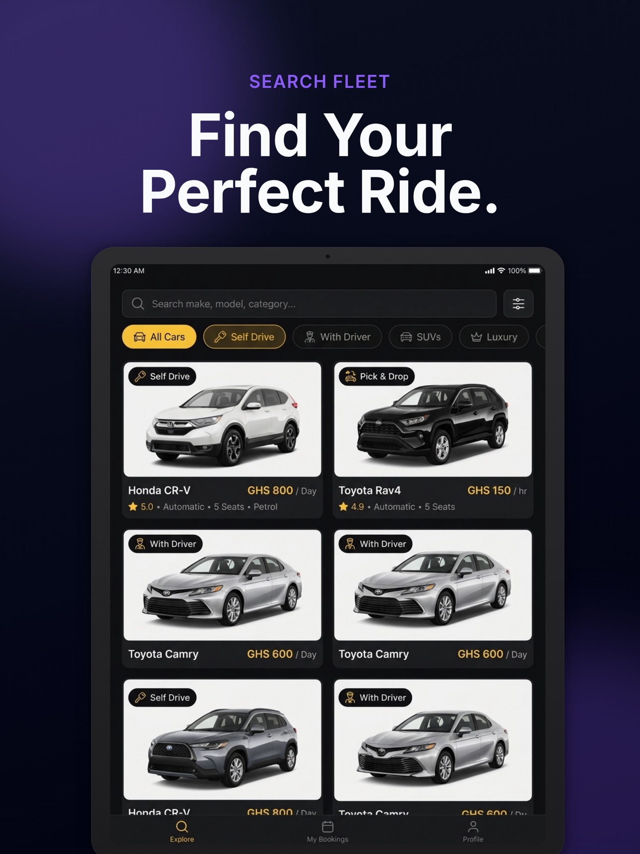 Screenshot 8 of TL Ghana - Car Rental & Fleet
