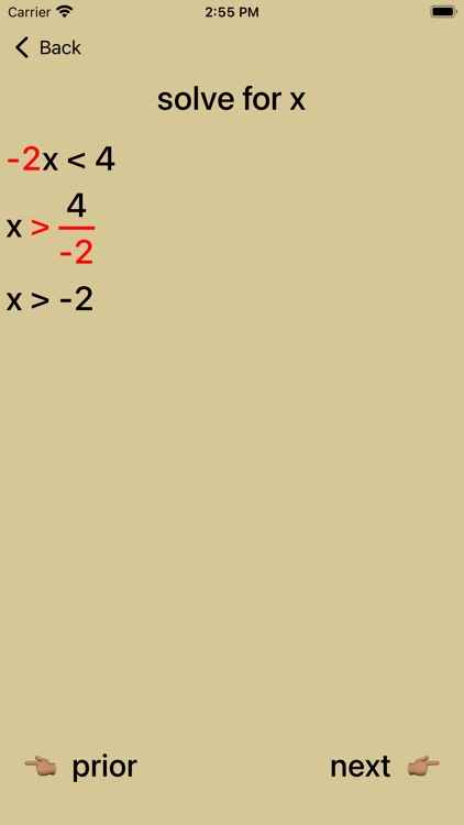 20/20 Linear Inequalities