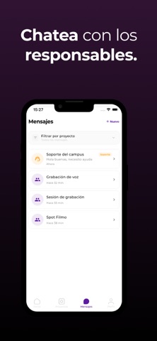 Filmo para estudiantes screenshot