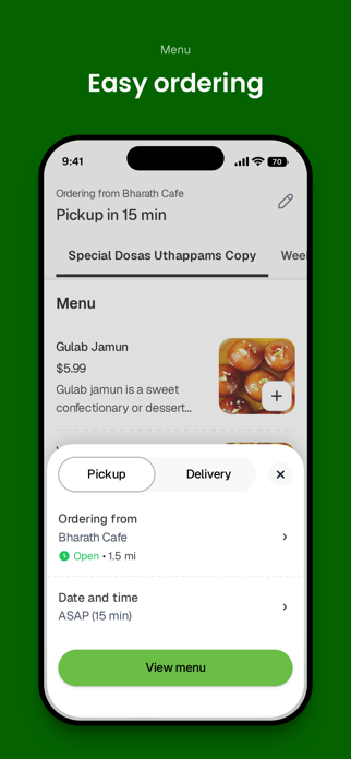 Bharath Cafe Screenshot 3 of 6