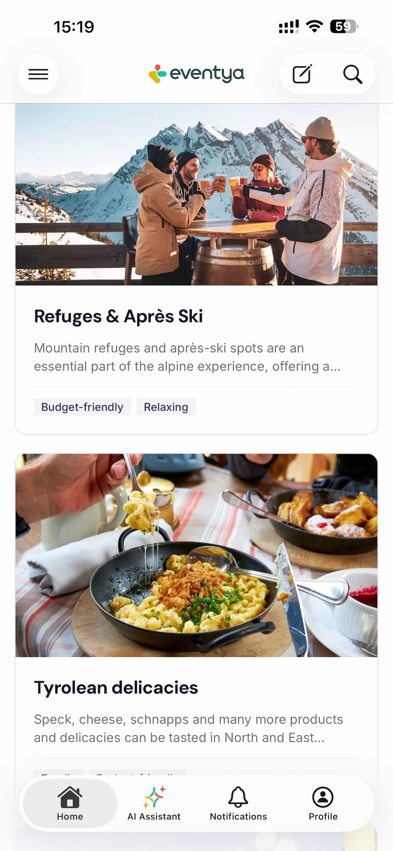 Screenshot 3 of Eventya App