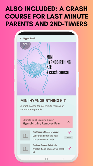 Relax Into Birth Hypnobirthing Screenshot