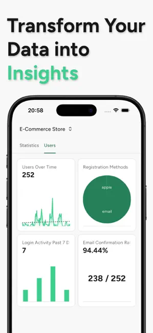 Supanow: Supabase Dashboard iPhone screenshot 3