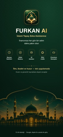 Furkan AI: İslami Asistan screenshot