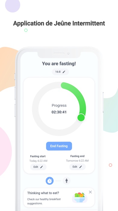 Screenshot #3 pour Stevy AI: Easy Fasting Tracker