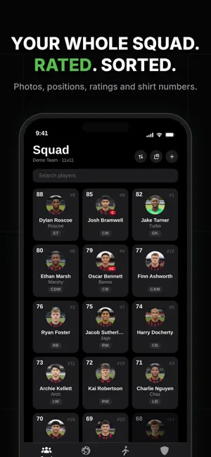 Team Selector: Football Lineup screenshot 2