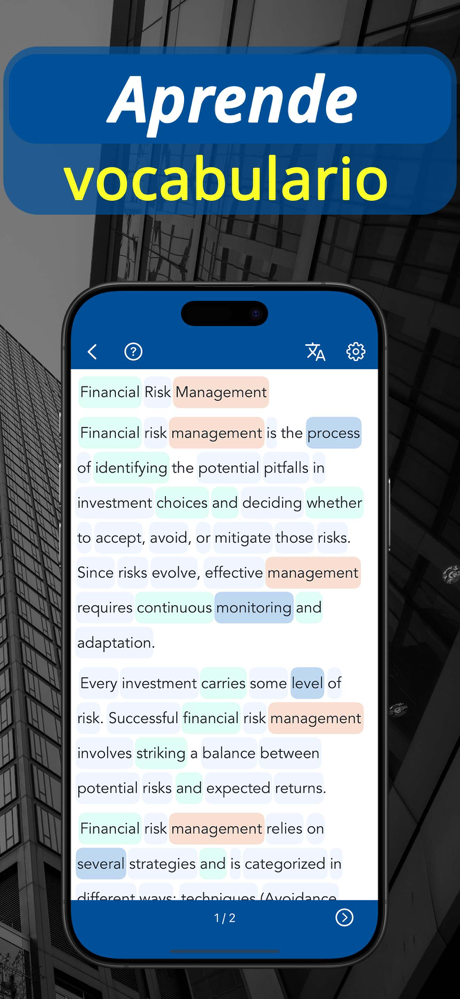 Inglés financiero: Aprender screenshot 2