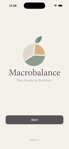 Macrobalance screenshot