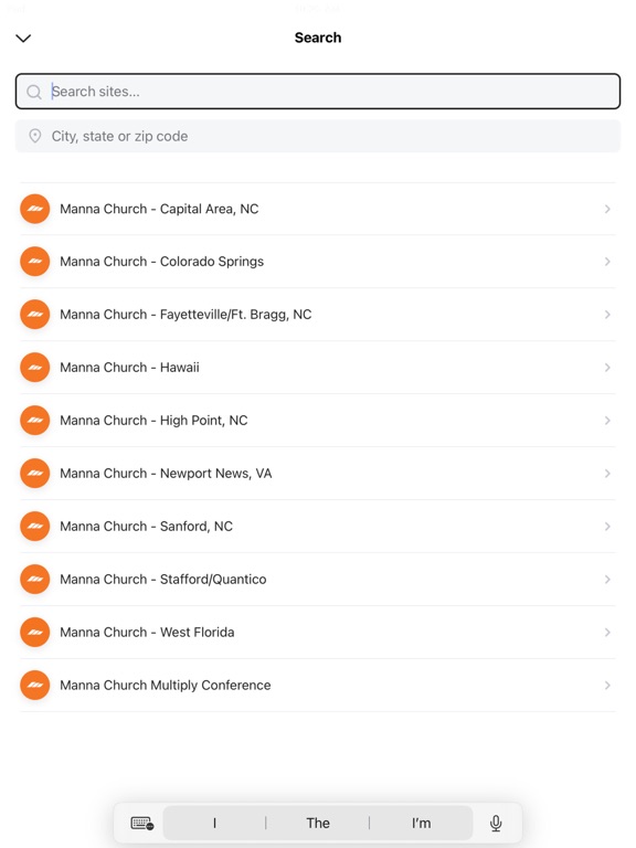 Screenshot #4 pour Manna Church App