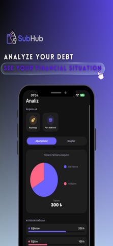SubHub | Finance Tracker Screenshot 1 of 3