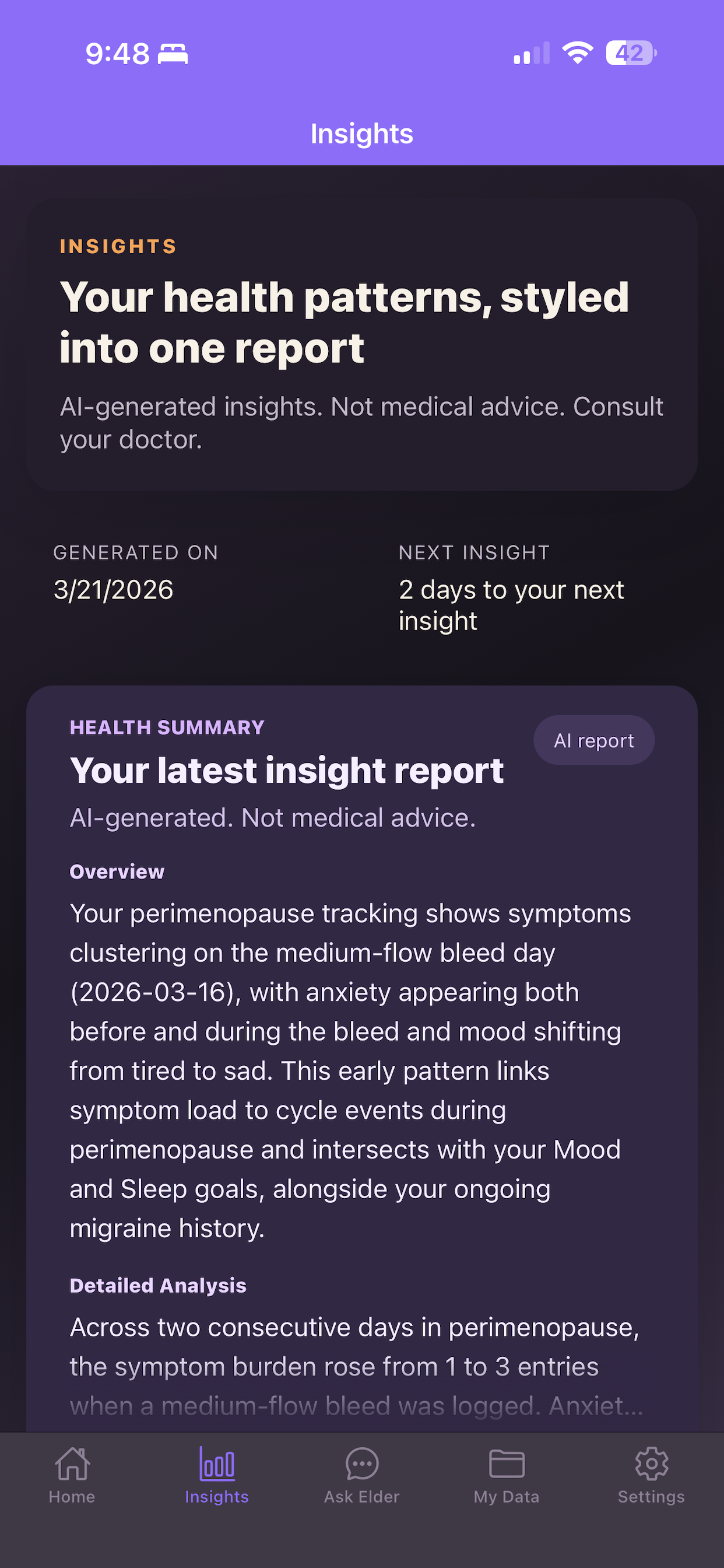My Village Menopause Companion screenshot 4