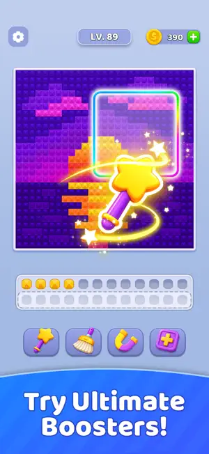 Crystal Sort: Art Puzzle screenshot 1