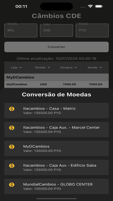 Câmbios CDE Screenshot 2 - AppWisp.com Câmbios CDE Screenshot 2 - AppWisp.com