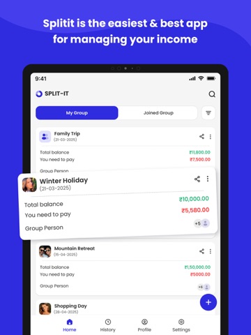 Splitpay - Split it iPad screenshot