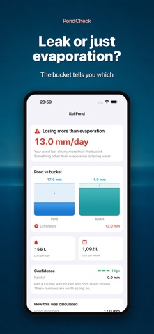 PondCheck: Pool Leak Test screenshot