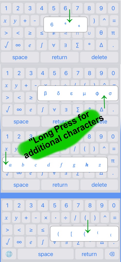 Math Keyboard For Equations - Utilities App | MWM