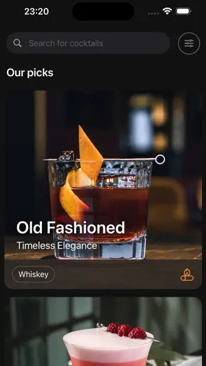 Bartender App: Sips Cocktails screenshot 1