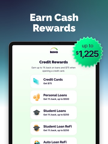 Kovo - Fast Credit Builder iPad screenshot