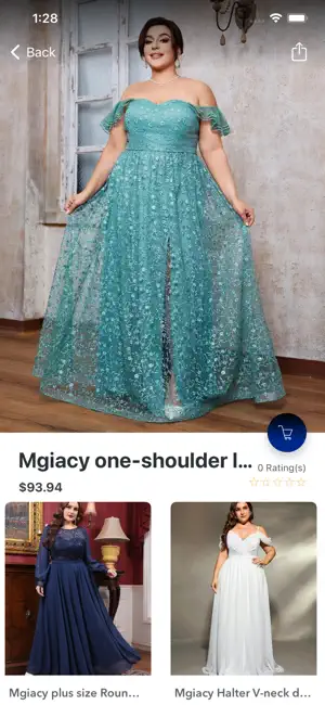 Plus Size Evening Dress Shop screenshot 2