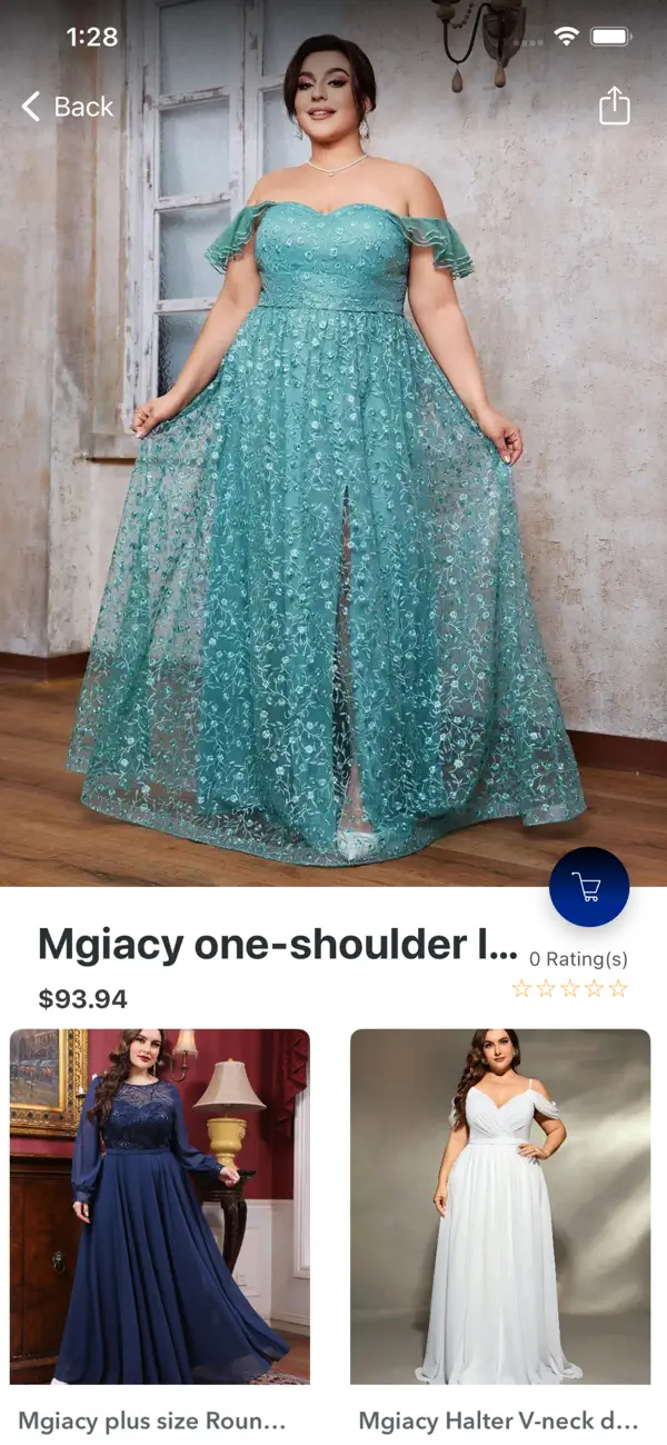 Screenshot #2 pour Robe de soirée